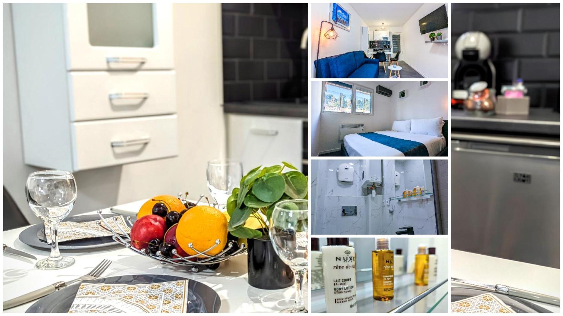1 Min To The Beach Apartment - Kitchen - Tramway - Air Conditioner - Wifi - Promenade Des Anglais Niza Exterior foto